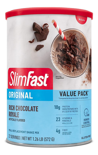 Slimfast Original Batido Reemplazo De Comida