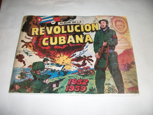 Album Figuritas Escolar Revolucion Cubana 1952 / 59 Completo