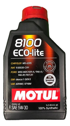 Aceite 5w30 Full Sintetico - Motul Original