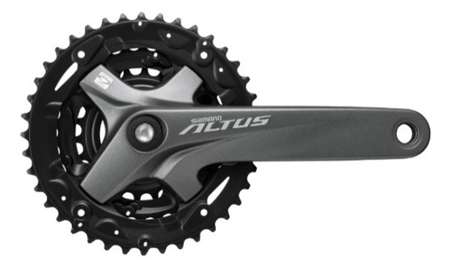 Triple Plato Biela Shimano Altus Fc-m2000 40/30/22 T 9 Vel  