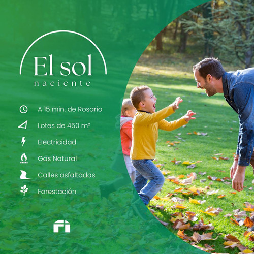Terreno En Venta Barrio El Sol Naciente. Roldan Y Funes
