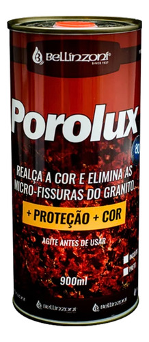 Porolux Realça Cor Mármore Granito 900ml Brilho Proteção