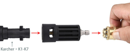 Adaptador De Manguera De Lavadora, De Espuma De 1/4 Para