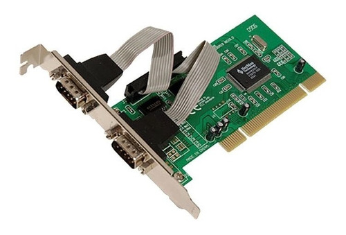 Placa Pci 2 Puertos Serie Serial Db9 Impresora Scanner Noga 