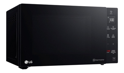 Imagen 3 de 8 de Microondas LG NeoChef MS2536GIS Inverter negro 25L 220V