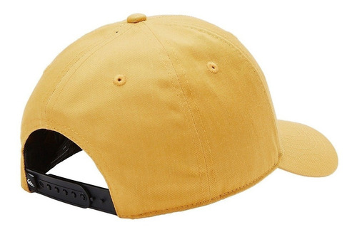 Imagen 4 de 5 de Gorra Quiksilver Modelo Decades Amarillo Negro Exclusiva