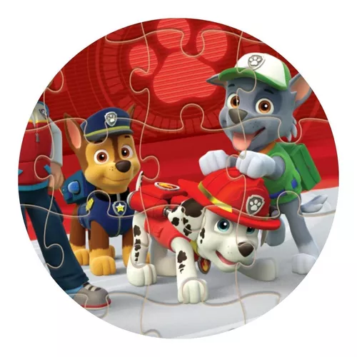 Quebra Cabeça 30 Peças em mdf - Paw Patrol