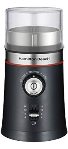 Molinillo De Café Eléctrico Hamilton Beach De 10 Oz Con Múlt