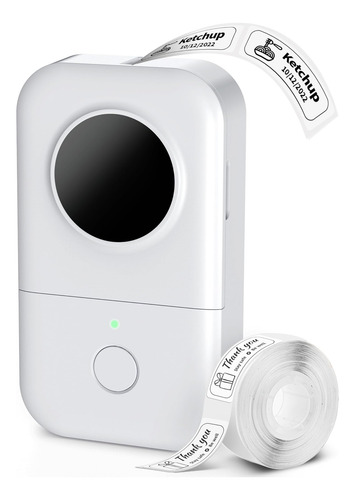 Impresora De Etiquetas Portátil Bluetooth Phomemo White