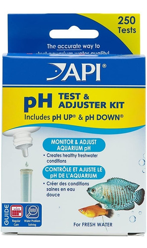 Test Medidor Ph Agua Acuario Pecera Peces Ajustador Up Down