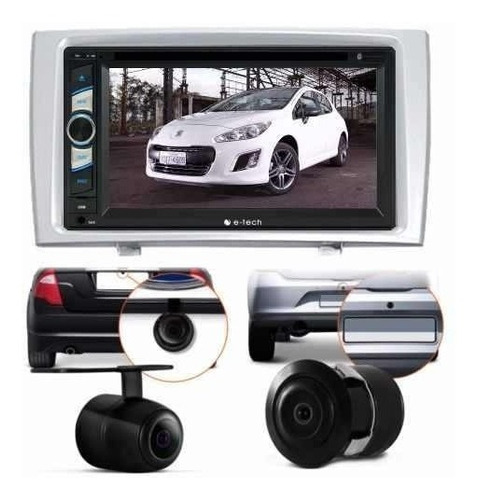 Kit Central Multimidia Dvd Peugeot 308 + Moldura + Brinde