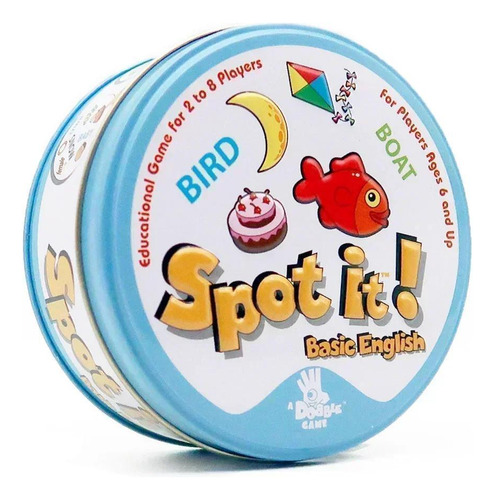 Juego De Cartas Spot It Dobble Encuentra La Diferencia 3