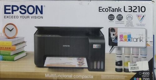  Epson L3210 Ecotank  Impresora   Tinta Continua Incorporada