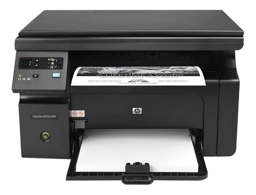 Impressora multifuncional HP LaserJet Pro M1132 preta 110V - 127V CE847A