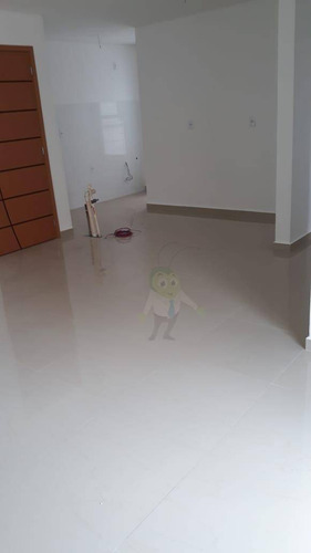 Imagem 8 de 14 de Cobertura Com 2 Dormitórios À Venda, 90 M² Por R$ 380.000,00 - Vila Pires - Santo André/sp - Co0358