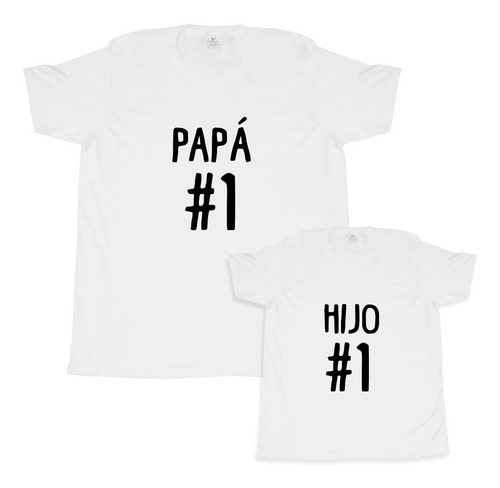 Kit Playeras Leyenda Papá E Hijo - Día Del Padre