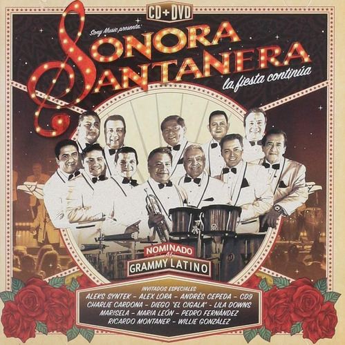 La Sonora Santanera La Fiesta Continua Disco Cd + Dvd