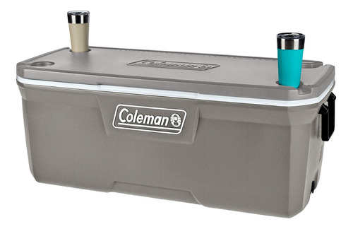 Cooler Coleman Serie 316 150 Qt Ceniza Plata