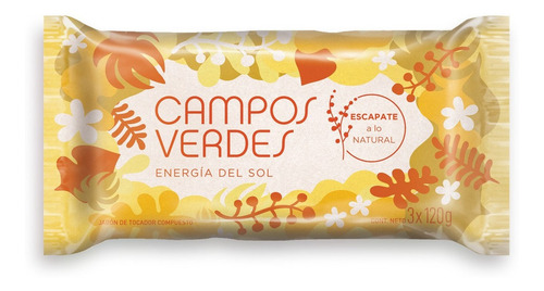 Jabón Cv Energia Del Sol 3x120gr