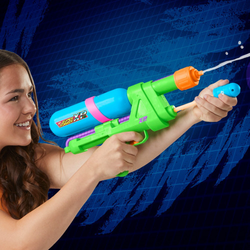 Nerf Super Soaker Lanzador De Agua Xp55 Verde