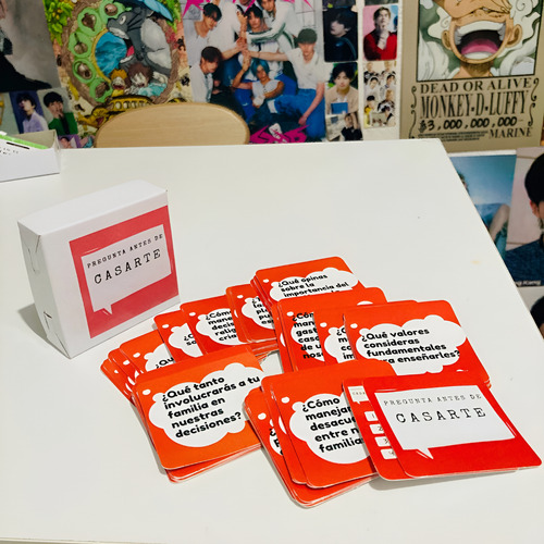 Pregunta Antes De Casarte - Juego De Cartas Parejas Novios