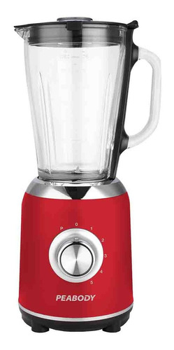 Licuadora Peabody Pe-ln805 1.75 L Con Jarra De Vidrio P1 Color Blanco