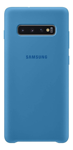 Case Samsung Silicone Cover  Para Galaxy S10 Normal Azul