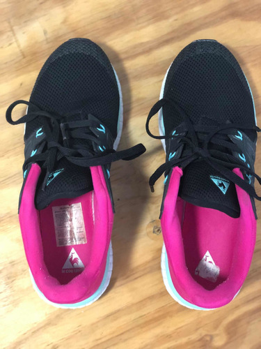 Zapatillas Le Coq Sportif Mujer Talle 37 Impecables Running