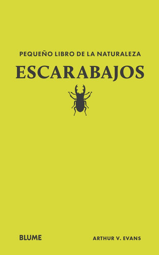 Pequeão Libro De La Naturaleza. Escarabajos, De Evans, Arthur V. Editorial Blume,ediciones En Español, 2025