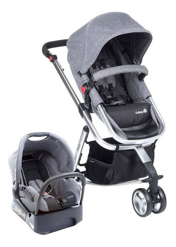 Travel System Mobi Safety 1st Grey Denim Silver