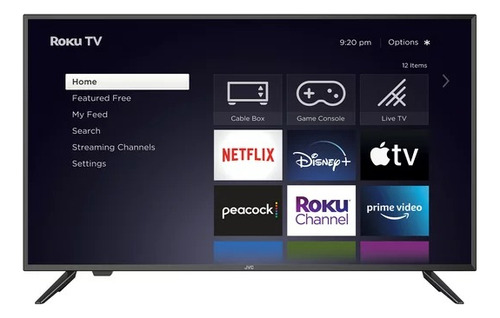 Jvc 50 Clase 4k Uhd 2160p Hdr Roku Smart Led Tv Lt-50maw625 (Reacondicionado)
