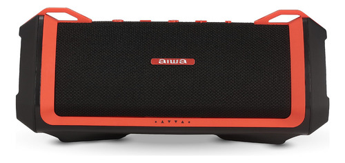 Alto-falante Bluetooth Aiwa Exos-3 (vermelho/preto) - resistente a todos. Cor: vermelho