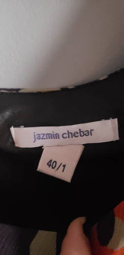 Vestido De Seda Jazmin Chebar Talle 1