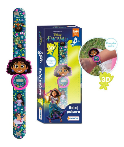 Reloj Pulsera Digital Infantil 3d Disney Encanto Mirabel