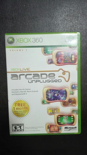 Xbox Live Arcade Unplugged Vol 1 - Xbox 360