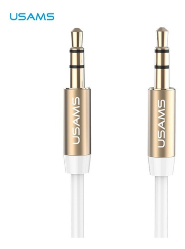 Cable Auxiliar De 3.5 Mm A 3.5 Mm Tipo Jack Usams 1 M