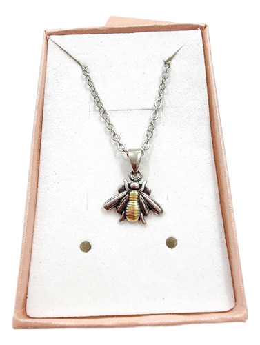 Dia Del Maestro Cadena Dije Abeja Hombre Mujer