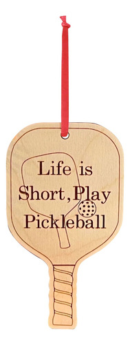 D Wooden Pickleball, Regalo, Manualidades En Madera