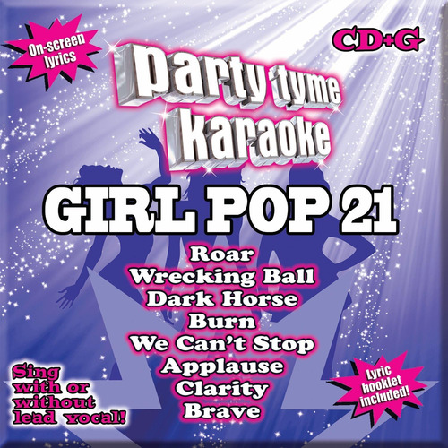 Cd: Party Tyme Karaoke - Girl Pop 21 [cd De 8+8 Canciones+g]