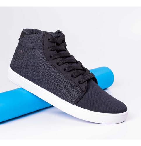 Zapatillas Urbanas De Hombre Tipo Botitas De Tela