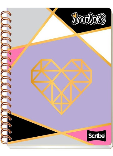 3 Cuadernos Profesionales Scribe Incolor Cuadro Chico