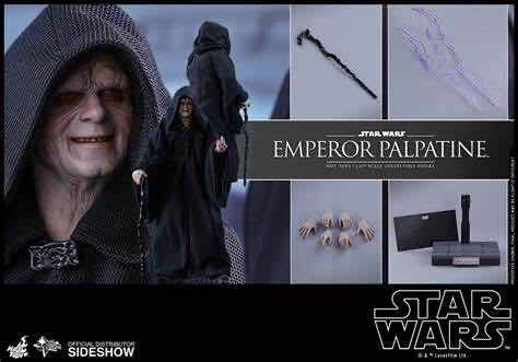 Hot Toys Emperador Palpatine Star Wars Nuevo Fpx 1/6