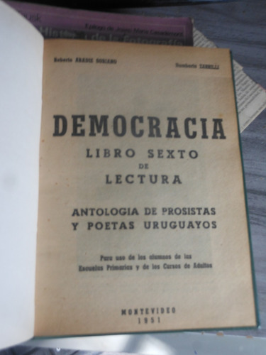 *  Abadie Soriano -h.zarrilli- Democracia - Sexto De Lectura
