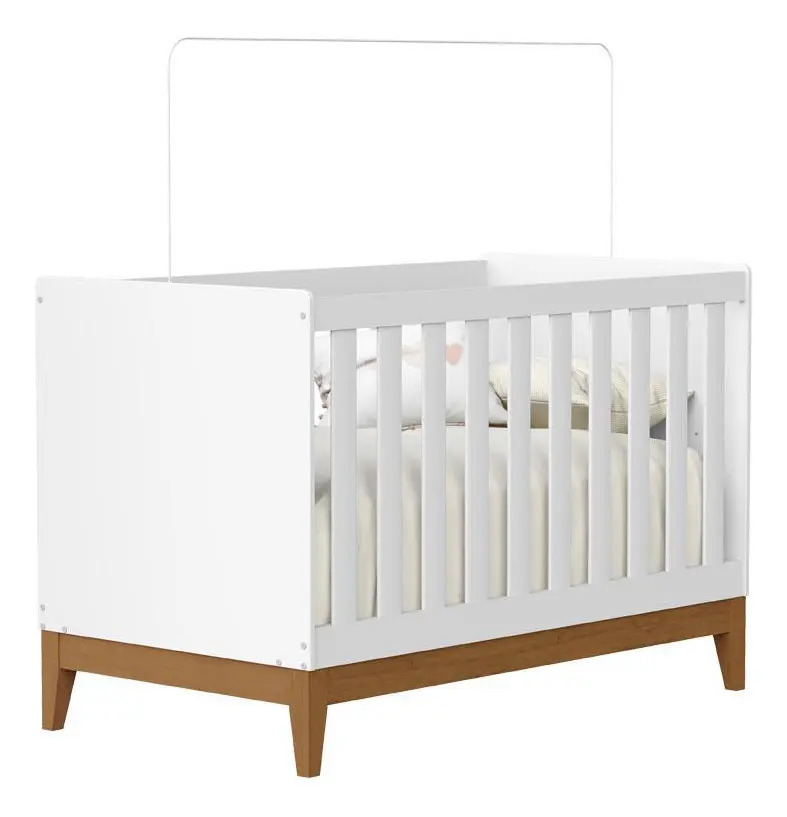 Berço Americano Flip Branco Acetinado - Reller Branco