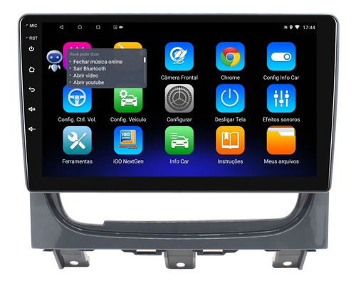 Multimidia Fiat Strada 13/19 Android 14 2gb Carplay Voz 9p