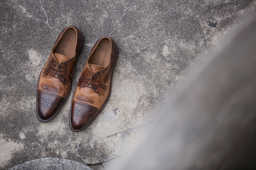 Zapato Cuero Hombre Briganti Acordonado Suela - Hcac00817 Dk