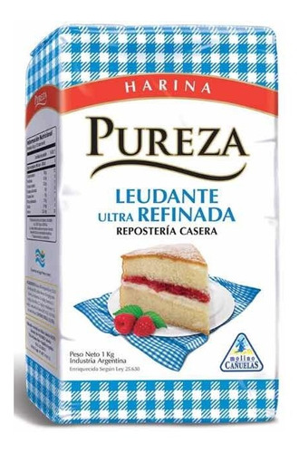 Harina Pureza Leudante Ultra Refinada 10u X 1k - Mataderos -