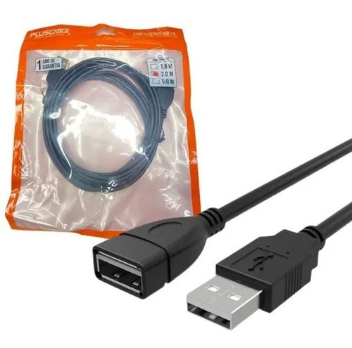 Cabo Extensor Usb 2.0 (m) X Usb (f) 5m