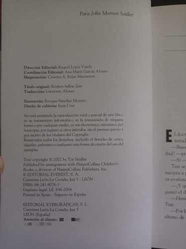 Hermanos Bajo Cero - Tor Seider (Usado)
