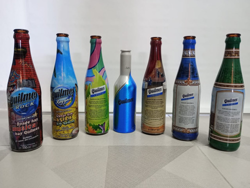 Botellas Coleccionables Quilmes X 7 Uni (vacías) (Usado)